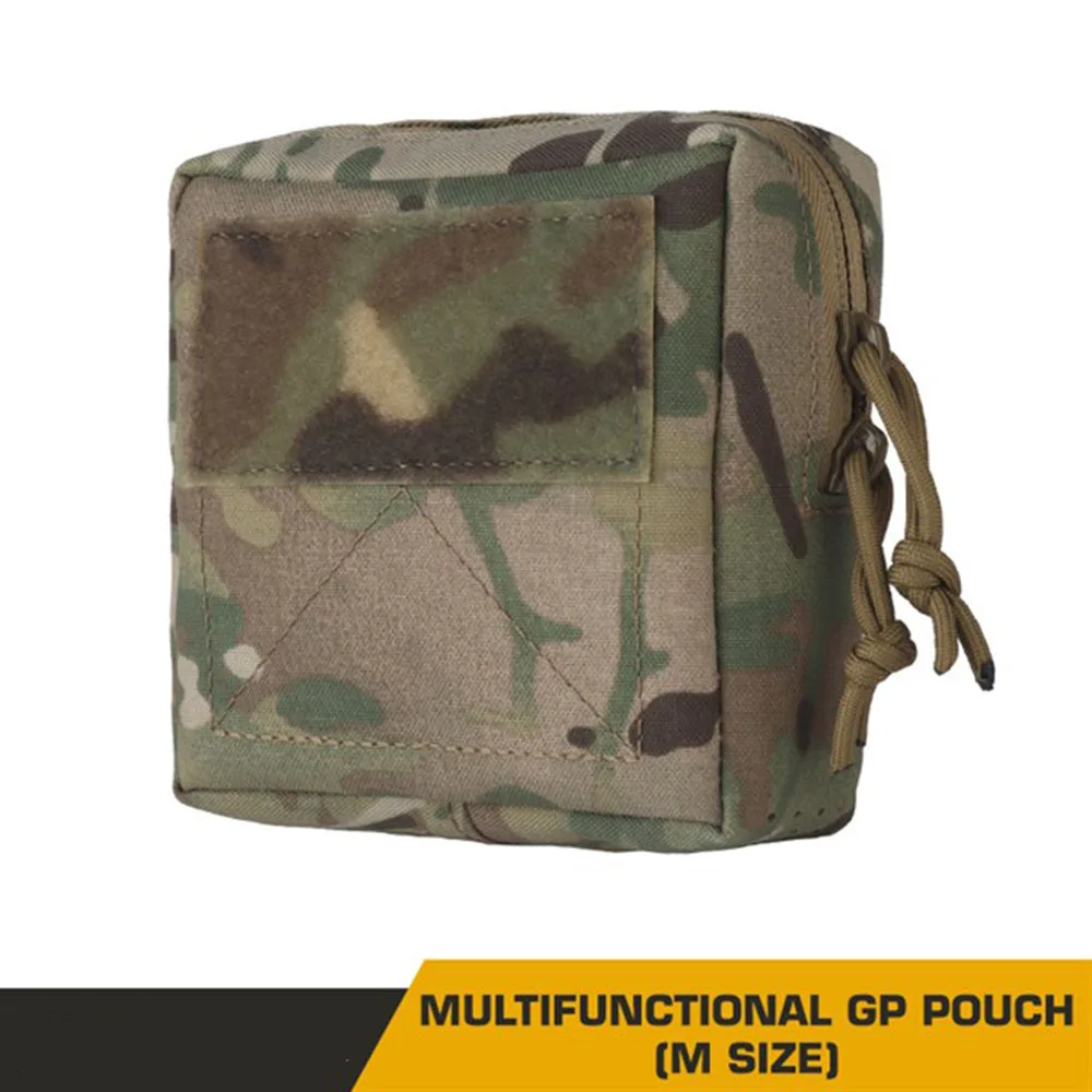 Bolsa GP multifuncional estilo SS (talla M), cinturón táctico, bolsa de almacenamiento Molle, bolsa de herramientas