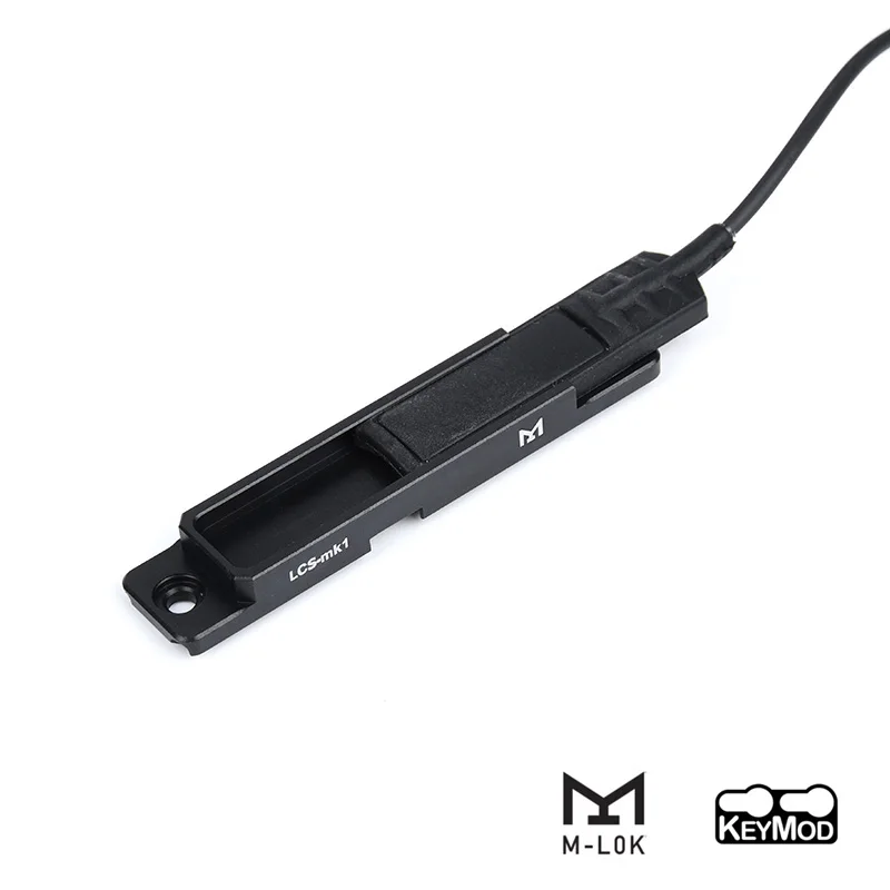 Surefire-linterna de luz de explorador M600 M300, cinta remota, interruptor de almohadilla de presión, Mlok Keymod, accesorios de placas de montaje en riel de 20mm - imagen 5
