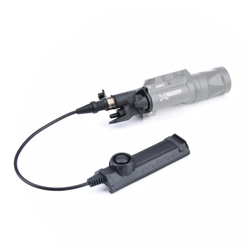 WADSN-linterna táctica X300 X300U, luces de pistola de Metal, arma de caza MLOK, luz de explorador con cinta de interruptor de presión de doble función - imagen 5