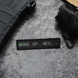 Wake Up Neo Tactical – Parche morale hook Molle para mochilas