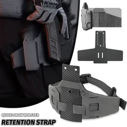 Nuevo juego CS, correa para tablero de hundimiento, Safariland, correa fija de tracción rápida, correa auxiliar colgante para pierna, accesorios de equipo de caza al aire libre