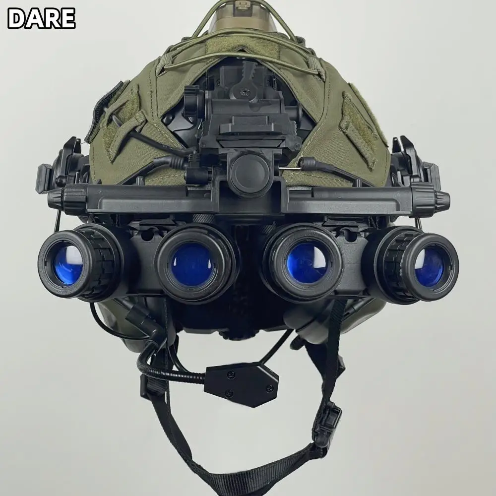 Juego de Paintball táctico Airsoft, conjunto completo de casco ruso rápido, camuflaje EMR/armadura de cosplay verde ranger, equipo de campo - imagen 3