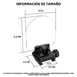Protector antichapas abatible lente visor punto rojo – Airsoft y caza