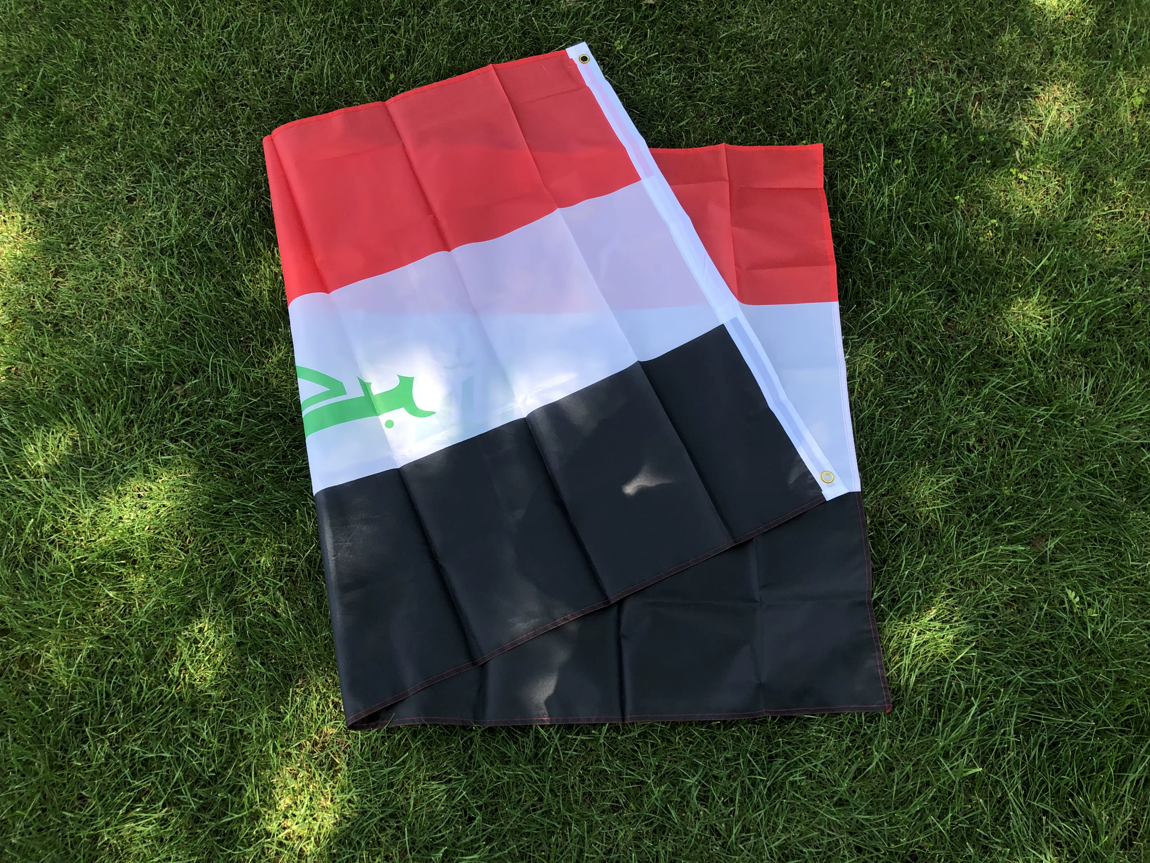 Bandera Irak SKY poliéster oficial - Envío gratis - imagen 5