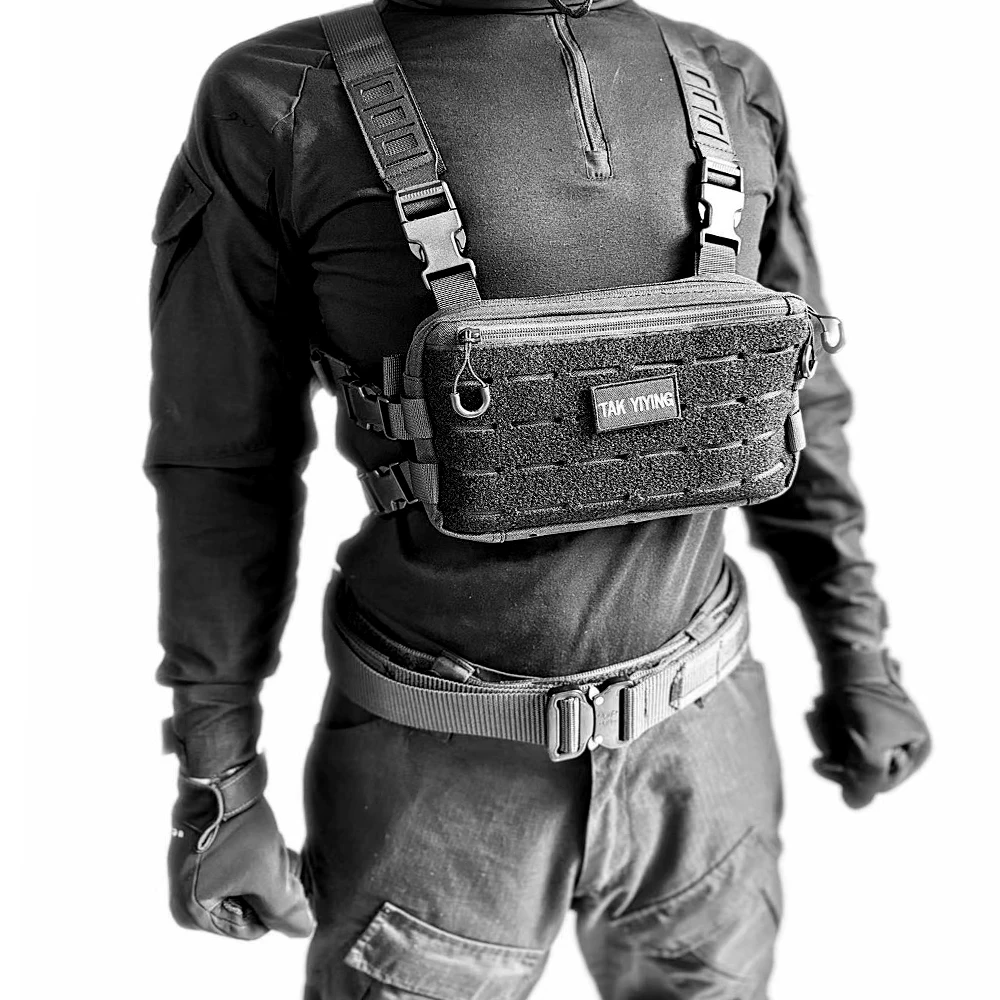 Bolsa de pecho táctica al aire libre, bolsa multifuncional, mochila deportiva para correr, ciclismo, senderismo, Camping, viajes, pesca - imagen 2