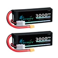 2pcs 7.4V 3000 XT60