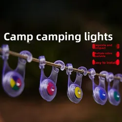 Linterna impermeable LED mini colgante para camping y pesca