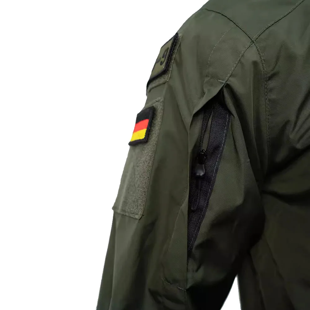 Chaqueta Vintage WW2 para hombre, chaqueta táctica de entrenamiento informal a la moda con Velcro holgado, uniforme para hombre, abrigo a prueba de frío para exteriores - imagen 5