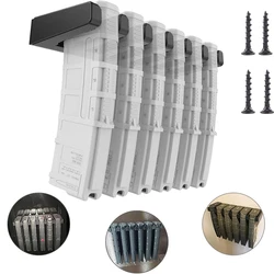 Soporte de pared AR Mag táctico 6X, revistero estándar, soporte de exhibición, cargadores M4 para accesorios de almacenamiento seguro para armas