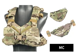 DMGear Chaleco táctico MOLLE protección completa