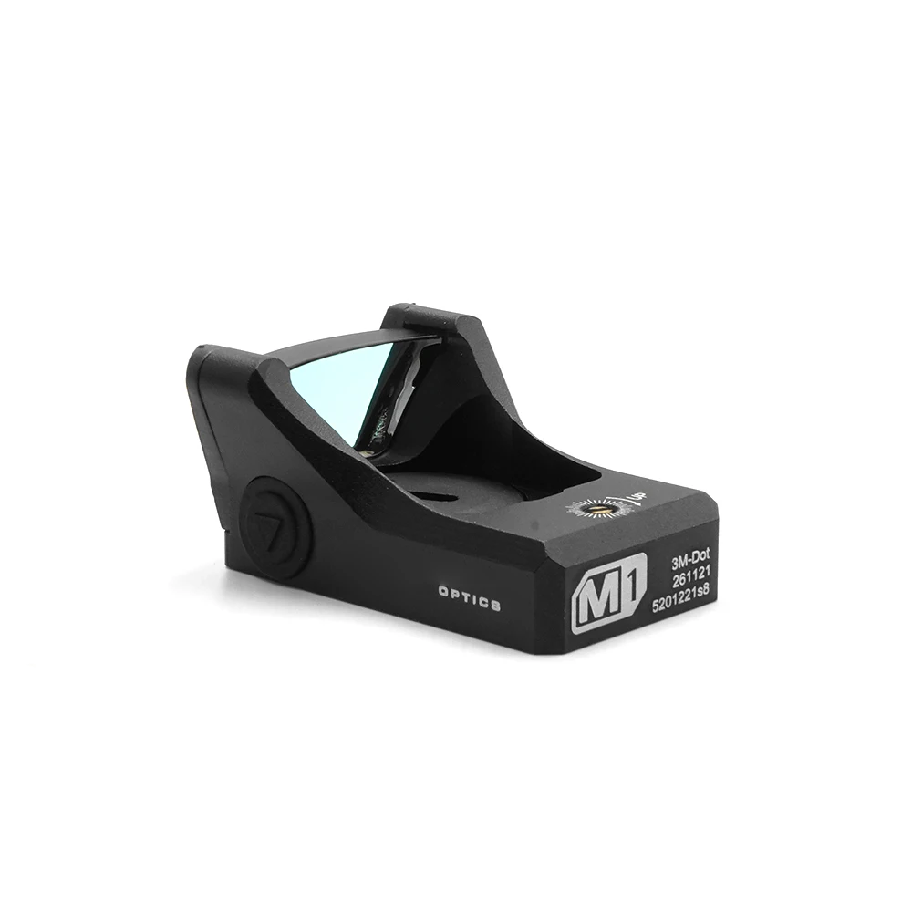 Mira táctica M1 punto rojo con riel Picatinny para airsoft y caza - imagen 2