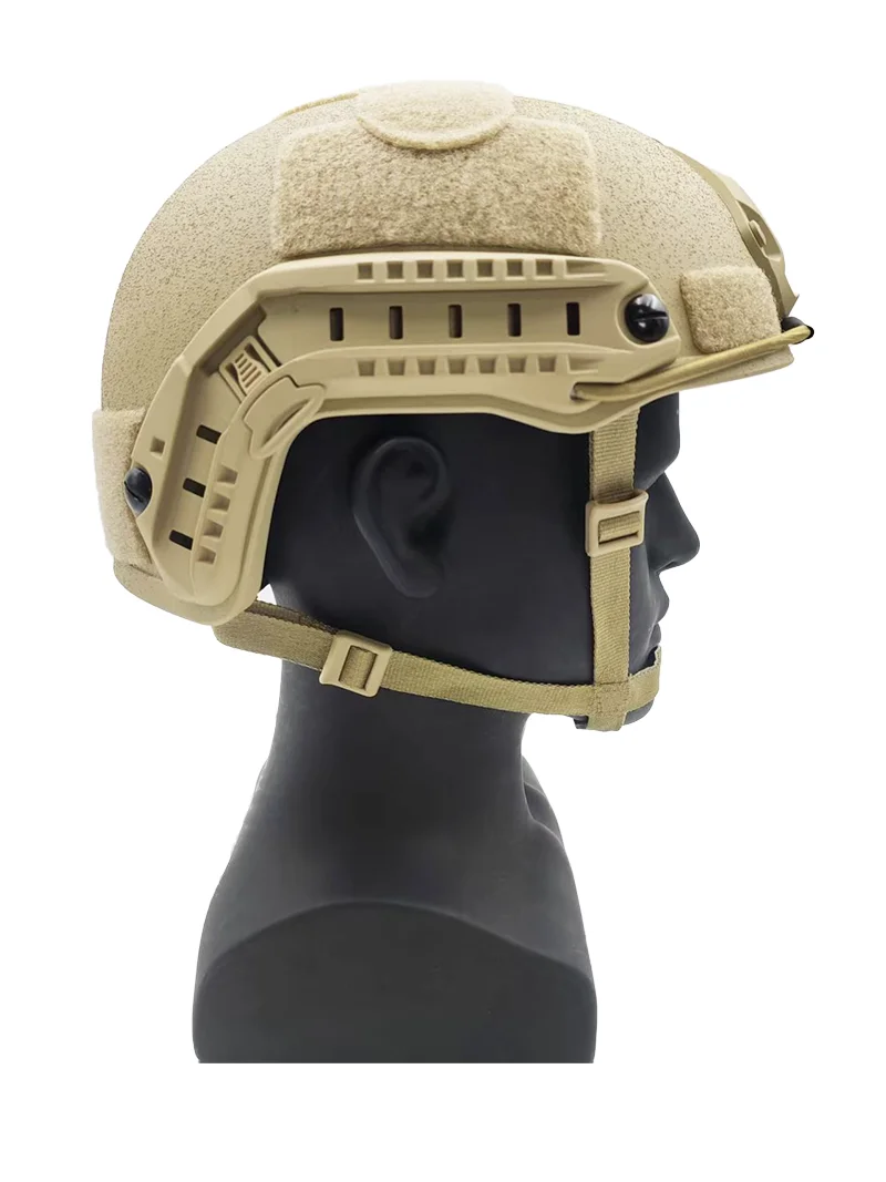 Casco balístico avanzado ACH de corte alto: construcción NIJ IIIA Kevlar con tecnología de suspensión RÁPIDA patentada de Wendy - imagen 5