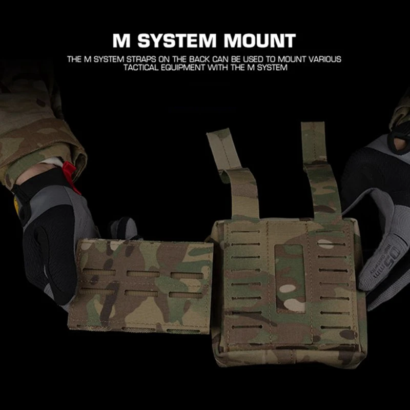 Kit táctico multifuncional GP para exteriores, chaleco táctico de caza, portador de tablero, bolsa de almacenamiento MOLLE lateral-M - imagen 2