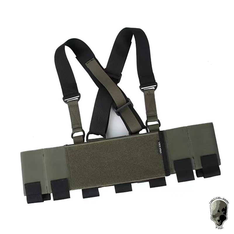 Plataforma de pecho táctica RD TMC ligera con bolsa de 5,56 Mag Airsoft Ready Rig - imagen 3