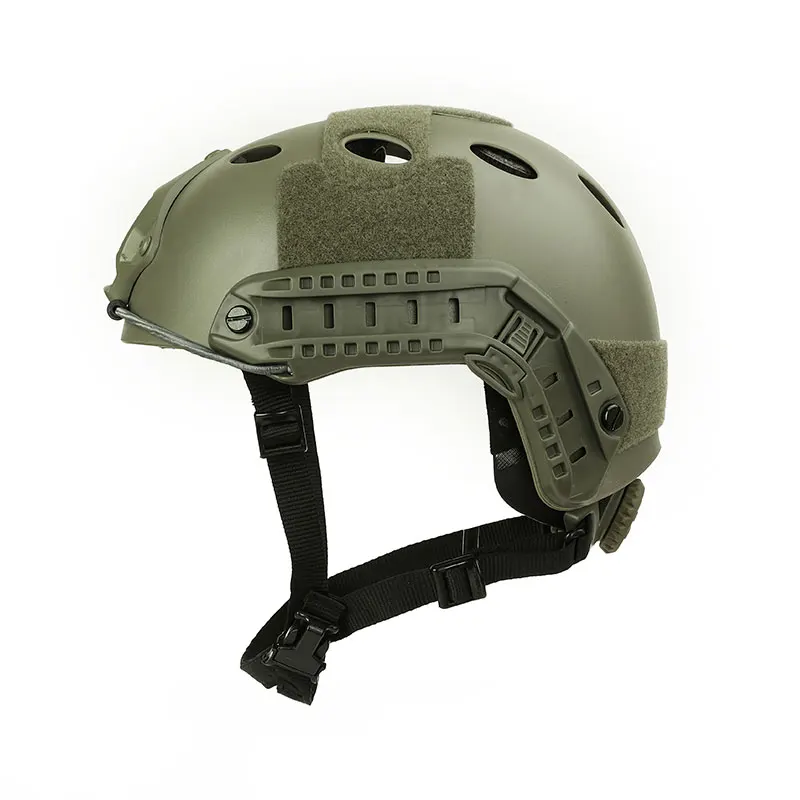 Emersongear PJ tipo casco rápido combate caza Pararescue táctico saltar sombreros equipo de protección Airsoft senderismo ciclismo ABS - imagen 5