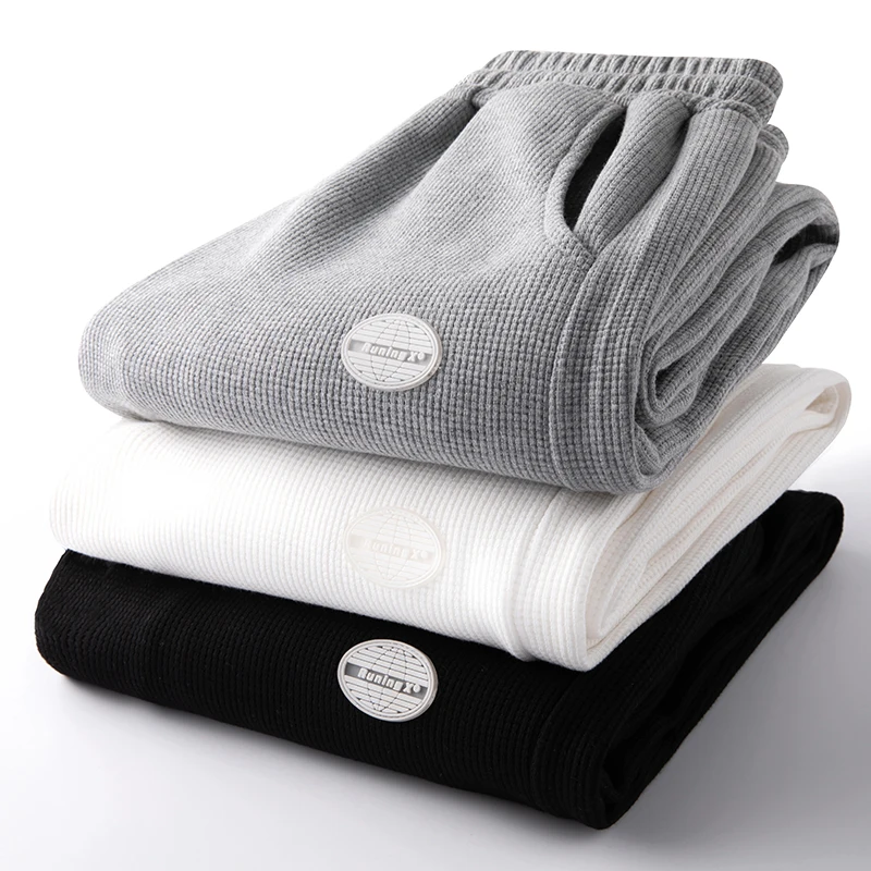 Pantalones informales de pana para hombre, pantalón grueso, holgado, de Color liso, talla grande 4XL, Unisex, Otoño e Invierno - imagen 3