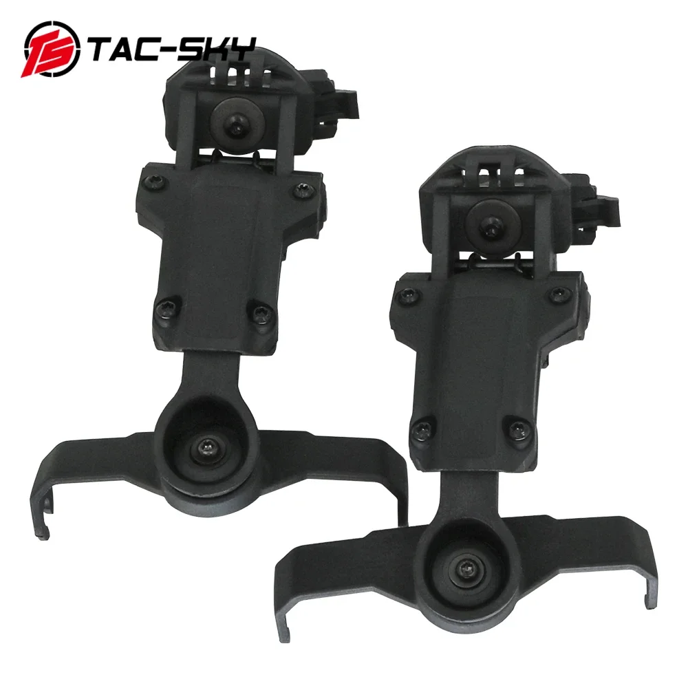Adaptador de pista para casco de arco, accesorio para auriculares tácticos, soporte para casco de arco, Compatible con auriculares MSA SORDI, TAC-SKY - imagen 4