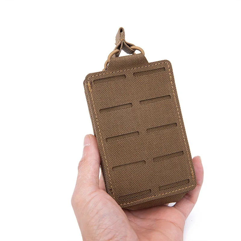 5,56 M4 MOLLE bolsa de una sola revista EDC portaherramientas chaleco de caza al aire libre bolsas riñonera AK AR M16 Rifle Mag funda portadora - imagen 4