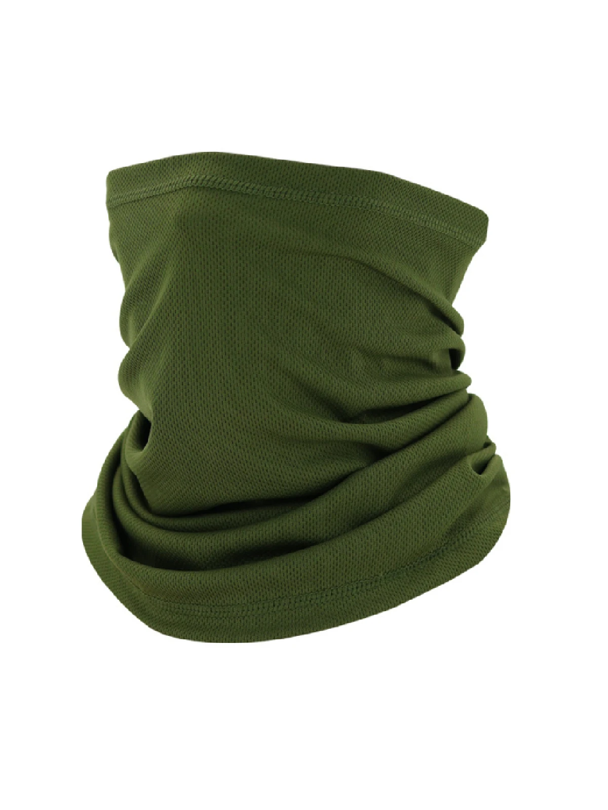 Mascarilla táctica de secado rápido para hombre, máscara facial pequeña de media cara, transpirable, para exteriores, color verde, Emr - imagen 4