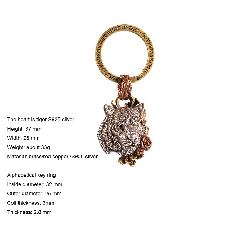 S925 Silver-KEY RING