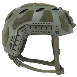 Casco táctico FAST SF ligero para airsoft, paintball y tiro