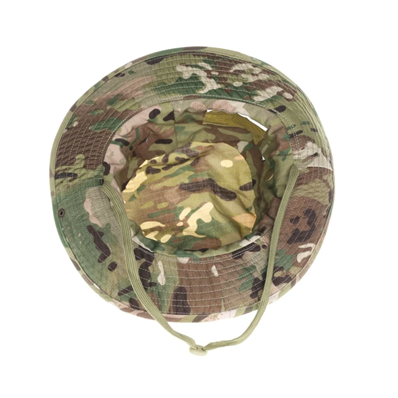 Gorra táctica para hombre, sombrero Boonie de camuflaje, Protector solar para exteriores, Paintball, Airsoft, entrenamiento militar, pesca, caza, senderismo, bufanda - imagen 3
