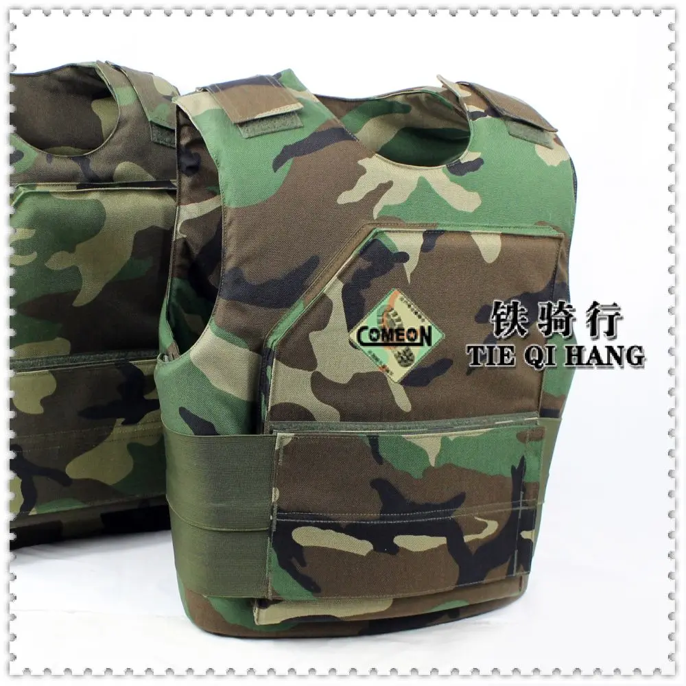 RG Ranger 1993 RBA Chaleco táctico ajustable ligero de camuflaje Woodland de cuatro colores para exteriores - imagen 5