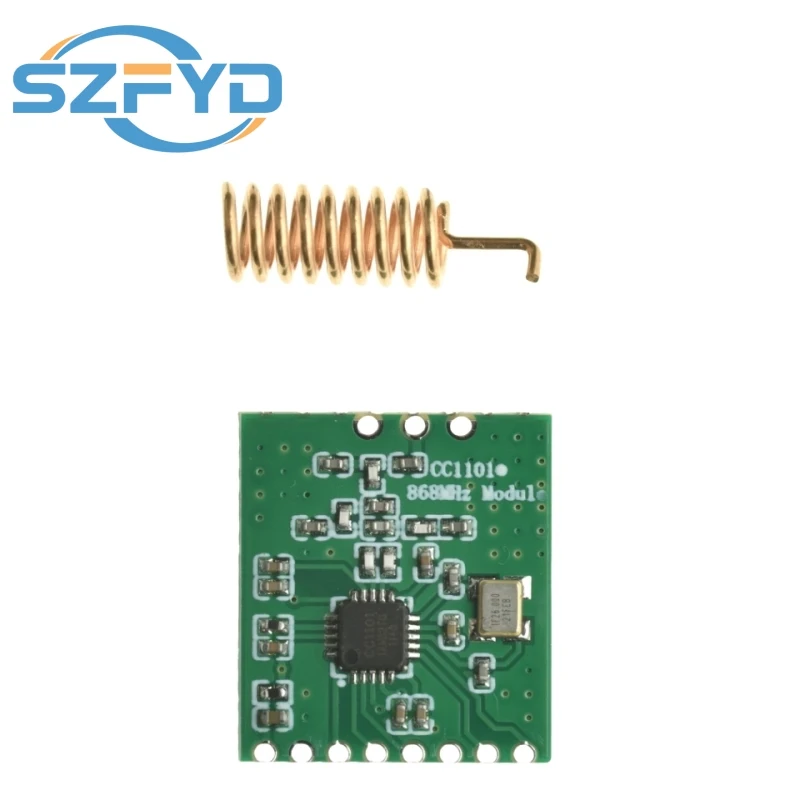 CC1101 Módulo Transceptor Inalámbrico 433/868MHz con Antena SMA