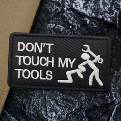 Parche táctico moral Velcro bordado MOLLE para vestimenta militar