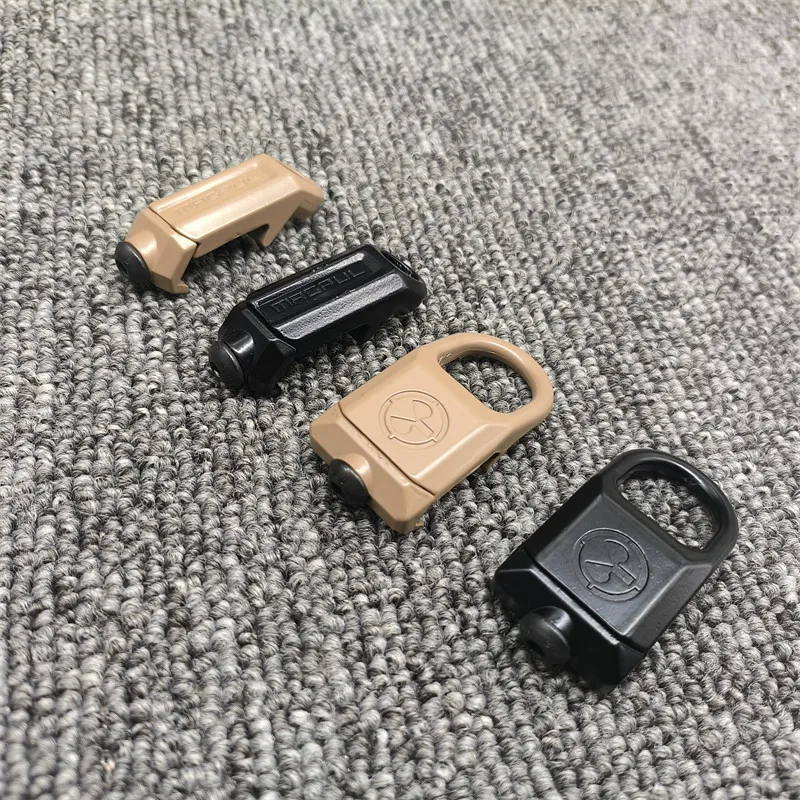 Anillo de montaje de alcance giratorio con eslinga QD de liberación rápida GBB táctica. 223 AR15, accesorios de caza aptos para adaptador QD de riel de 20mm - imagen 5