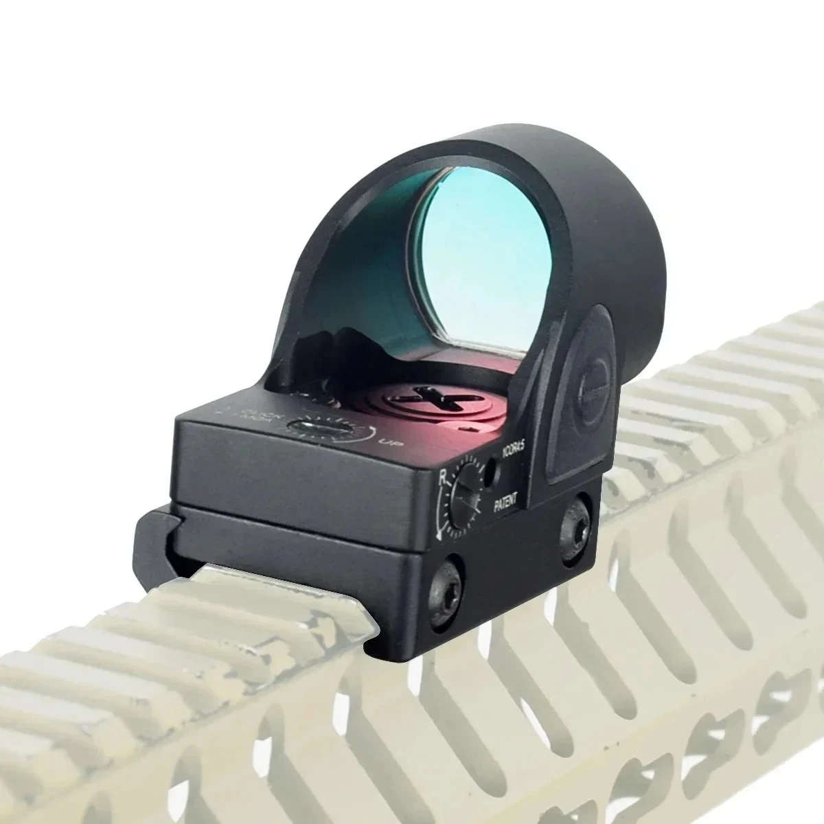 SR RM Mini mira táctica de punto rojo, Rifle de caza, mira réflex Airsoft G17, mira de tiro holográfica para riel Picatinny - imagen 4