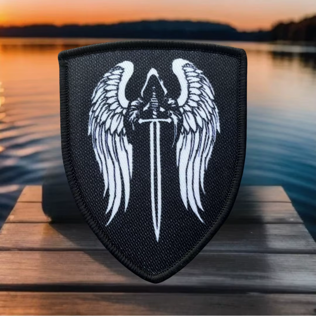 Parche velcro táctico Angel of Punishment – Morale patch militar - imagen 4