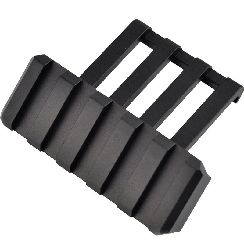 Adaptador de soporte táctico de 45 grados CNC 20mm Picatinny Rail arma linterna táctica soporte de alcance láser accesorios de caza - imagen 5