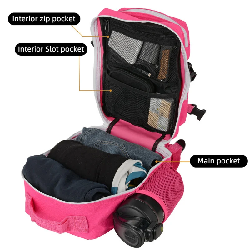 Mochila táctica impermeable para acampar, bolso de hombro para deportes al aire libre, viajes, gimnasio, senderismo, escalada, ciclismo, paquete Molle, 9L - imagen 5