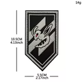 Embroidered patch 1