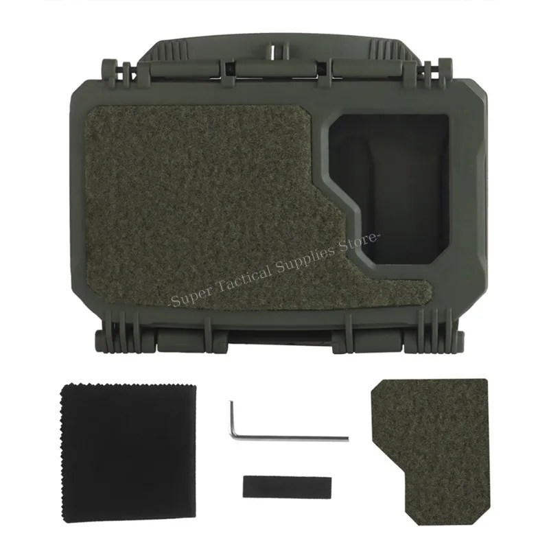 Caja de almacenamiento de tablero de navegación táctica V2 PLUS, equipo portador de placa de caza, equipo de entrenamiento Airsoft, soporte MOLLE para teléfono móvil - imagen 2