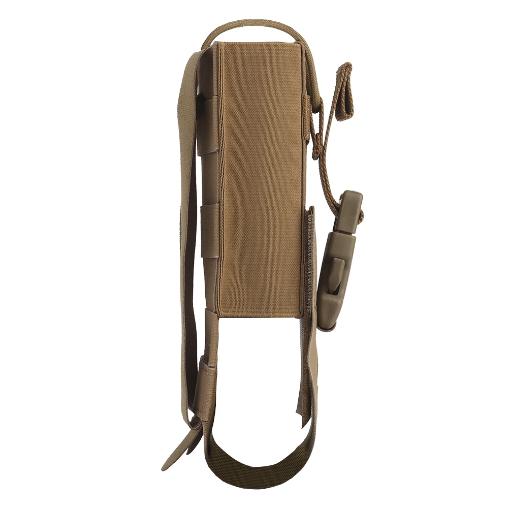 Bolsa de radio universal liviana con práctica hebilla Molle Mount Radio Pouch para portador de placa - imagen 3