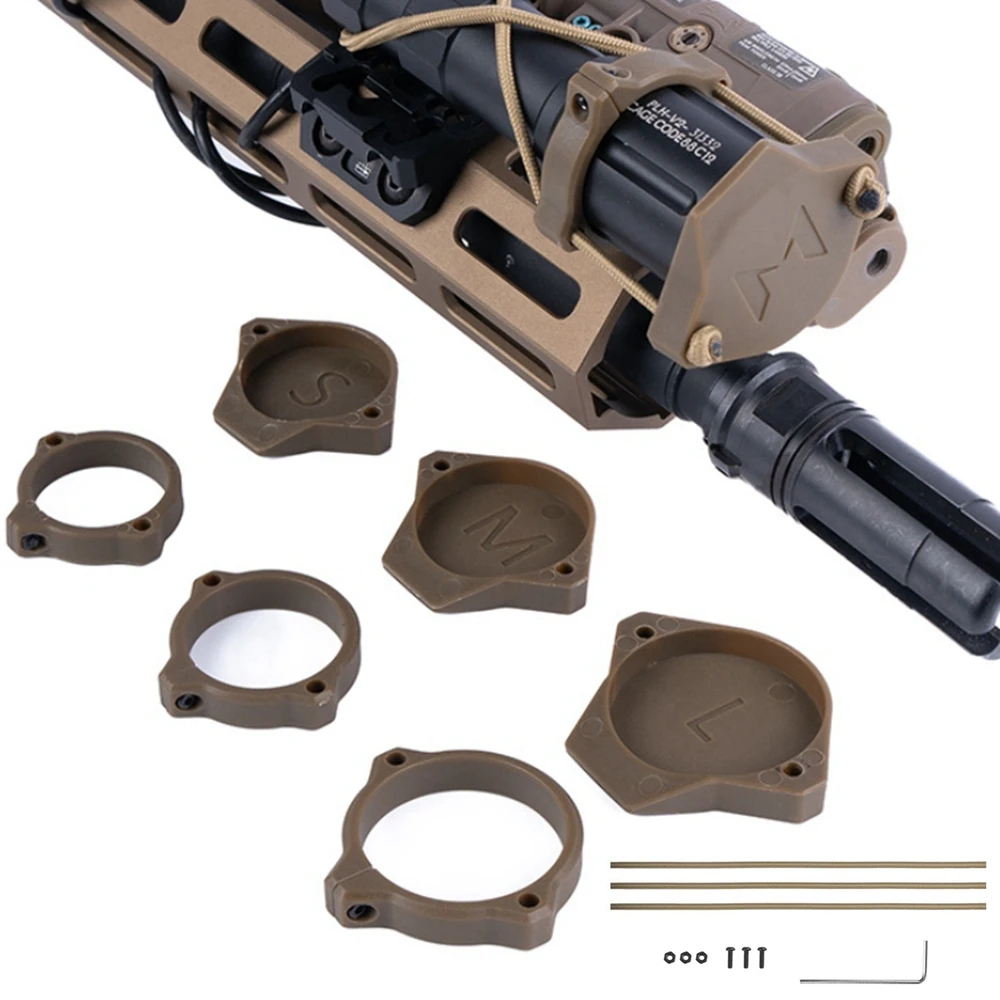 Protector de lente para linterna táctica: cubierta protectora - imagen 5