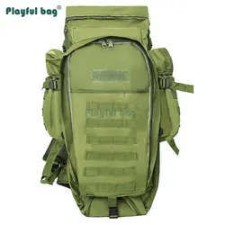 Mochila táctica 600D impermeable camuflaje para montaña y pesca