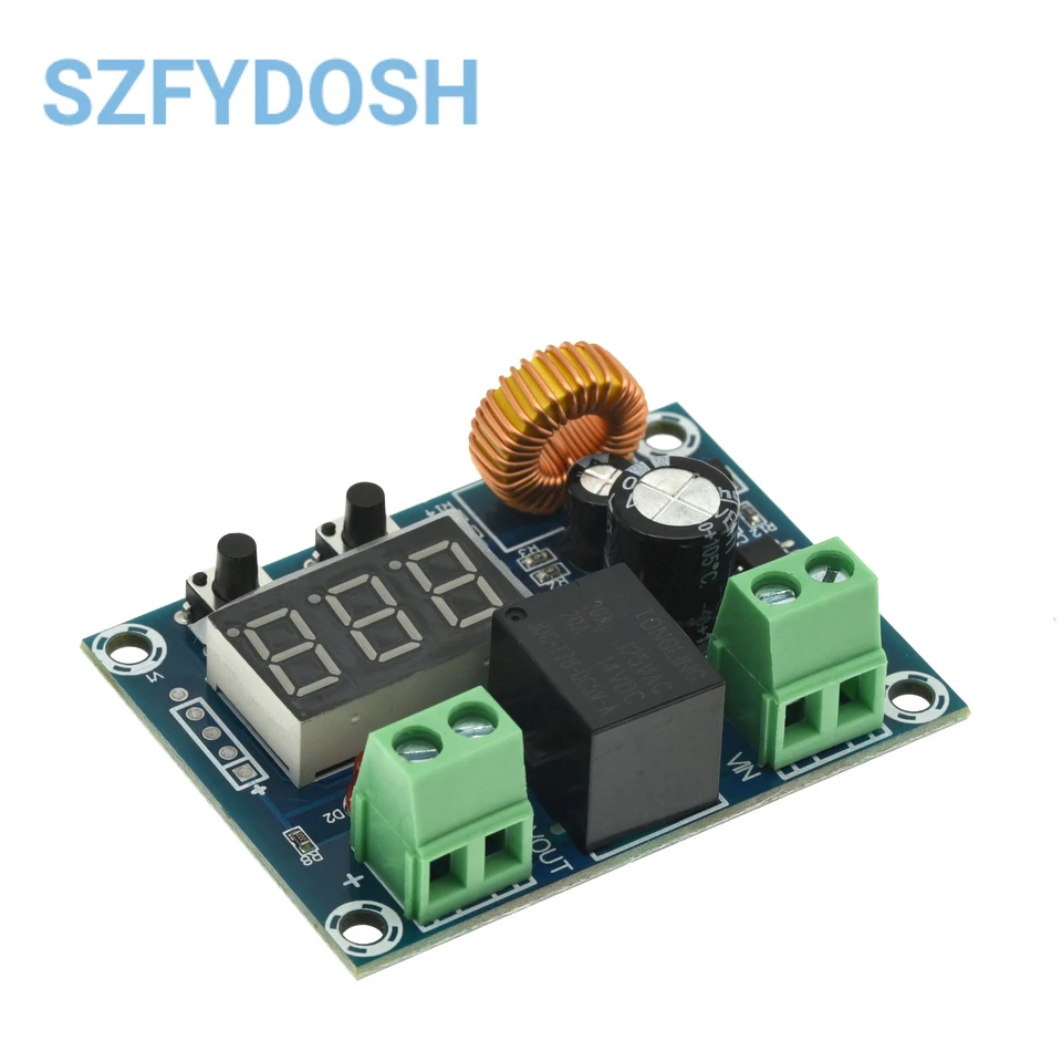 Módulo de cargador XH-M609 DC 12V-36V, protección de batería de sobredescarga de voltaje, placa de módulo de protección de bajo voltaje precisa - imagen 3