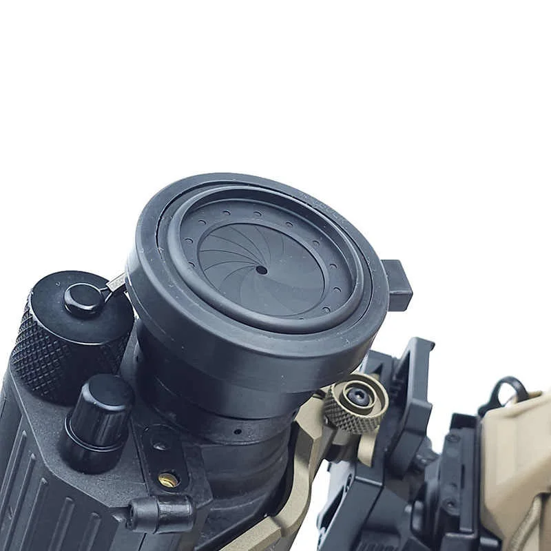 PVS-14/PVS-18/PVS-31 Cubierta protectora de lentes |   Parasol de visión nocturna/copos de objetivo - imagen 4