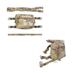 Kit expansión bolsillo pecho MOLLE para mochila táctica