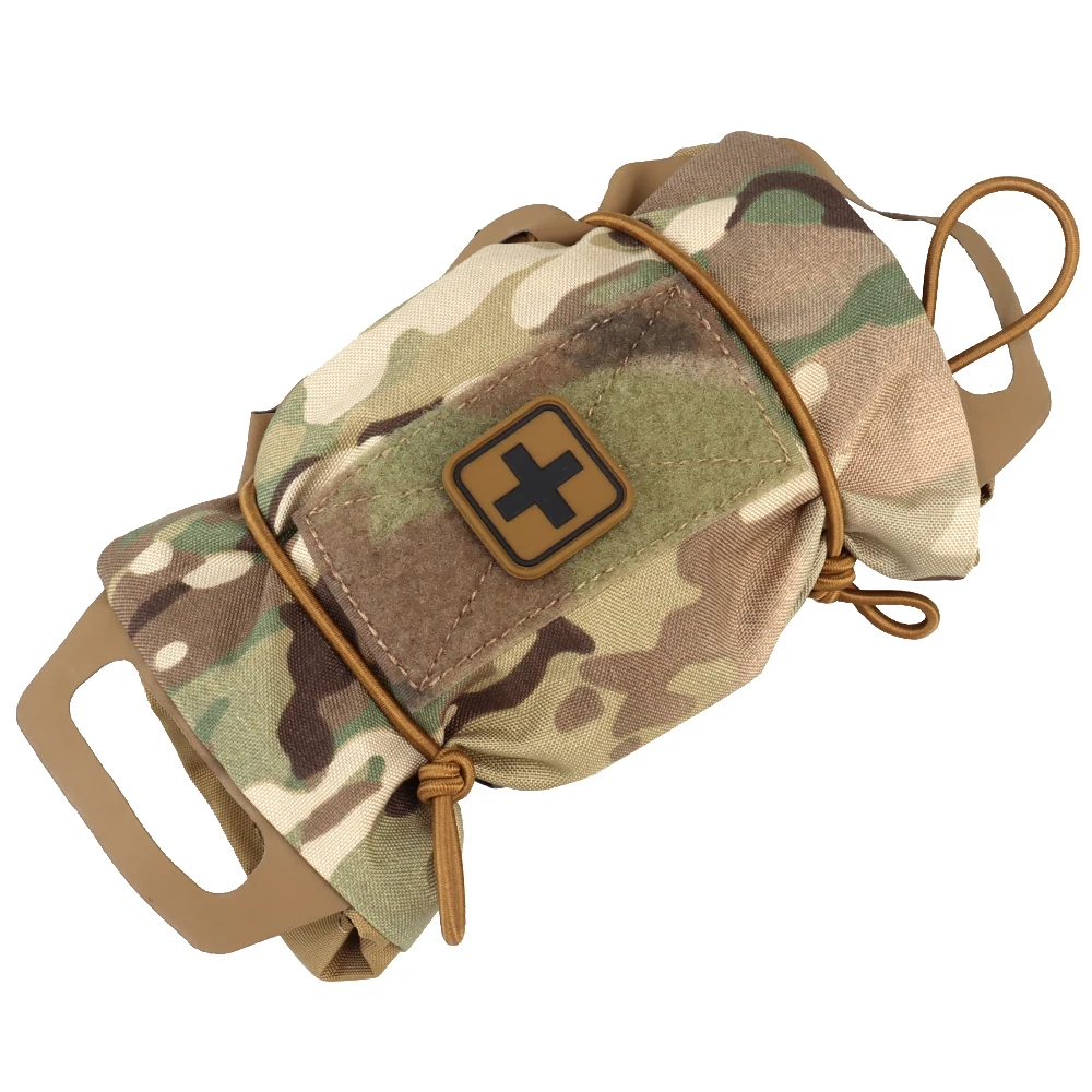 Kit de primeros auxilios táctico, bolsa MOLLE de despliegue rápido, bolsa de supervivencia para acampar, caza al aire libre, paquete médico duradero, nuevo - imagen 5
