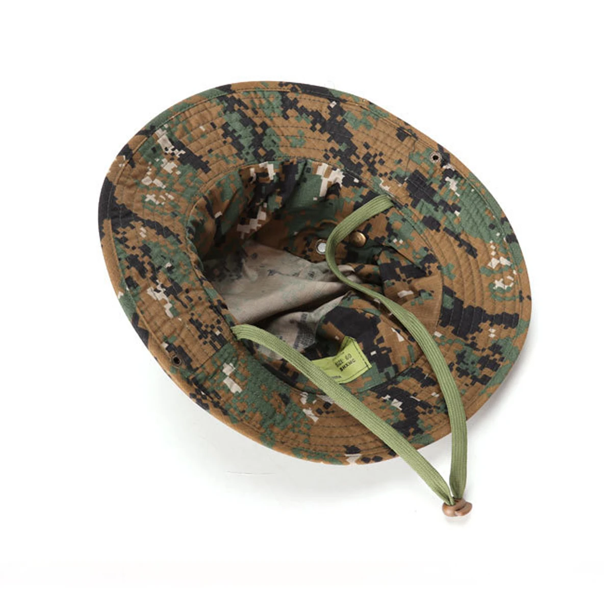 Sombrero Boonie militar de ala ancha Airsoft francotirador camuflaje gorras tácticas cubo Camping caza Multicam montañismo pesca sombrero - imagen 4