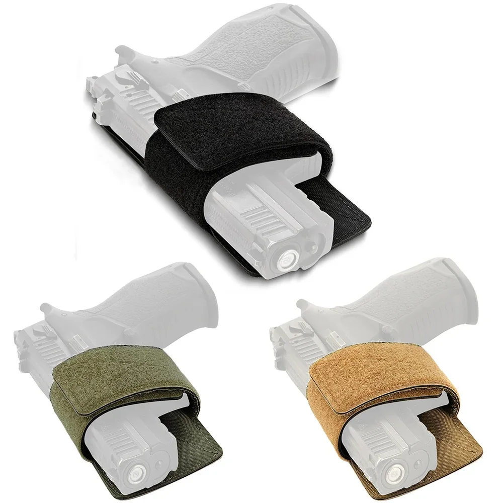 Funda Universal para pistola, funda para pistola de transporte oculto, bolsa para pistola de dibujo rápido, funda Glock para riñonera, mochila, soporte para chaleco