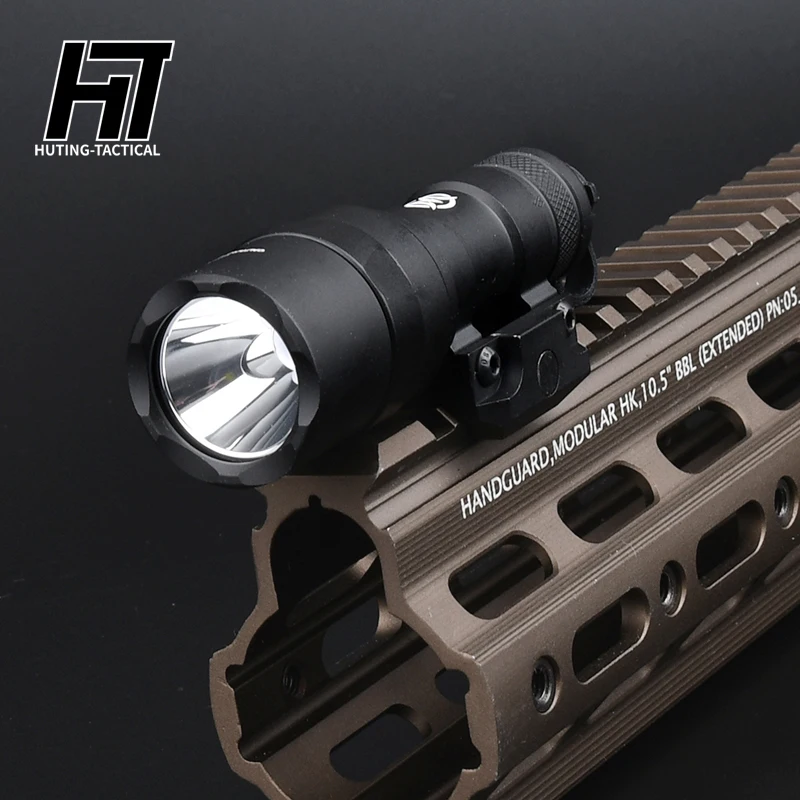 Linterna táctica M300C S Fire M300, luz de explorador de 510lm, compatible con riel Picatinny de 20mm, iluminación de campo al aire libre, Rifle de caza Airsoft - imagen 5