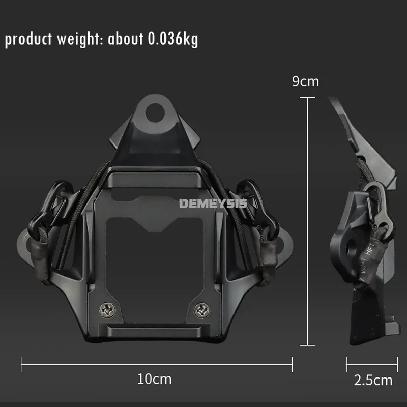 Casco táctico rápido Vas Shroud NVG, dispositivo de visión nocturna de tres orificios, adaptador de montaje, accesorios para casco de caza - imagen 5