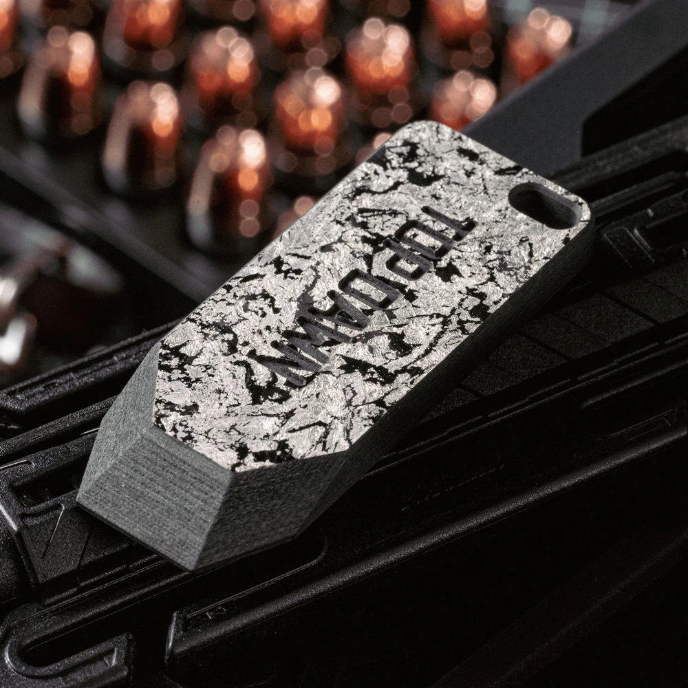 Parche de tarjeta de cuchillo de fibra de carbono, etiqueta colgante DIY, escenario multipáginas, aplique táctico GIK TOP para decoración de bolsas de ropa - imagen 4