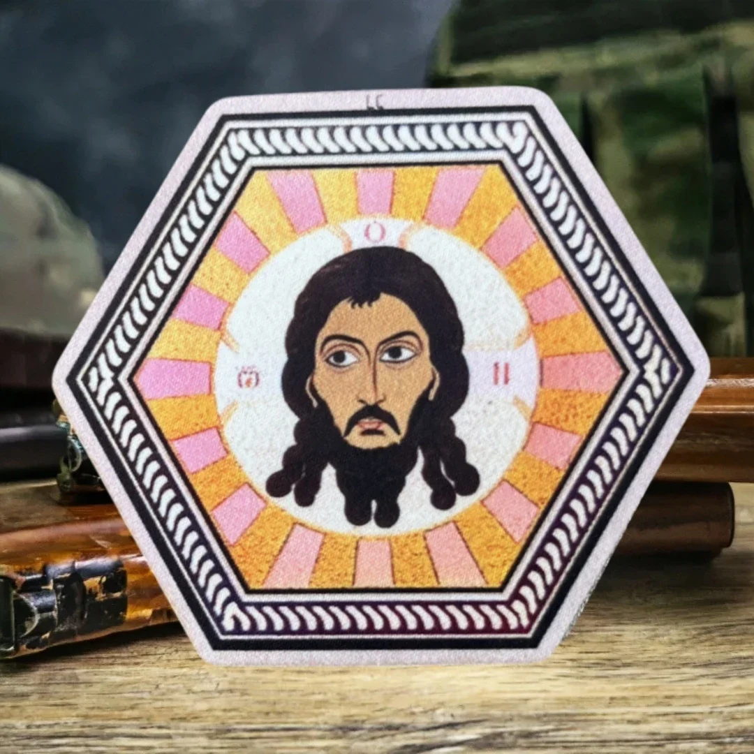 Parche del ejército "The Holy Trinity", insignia de moral táctica, parches de gancho y bucle impresos para ropa, equipo militar, pegatina para casco - imagen 4