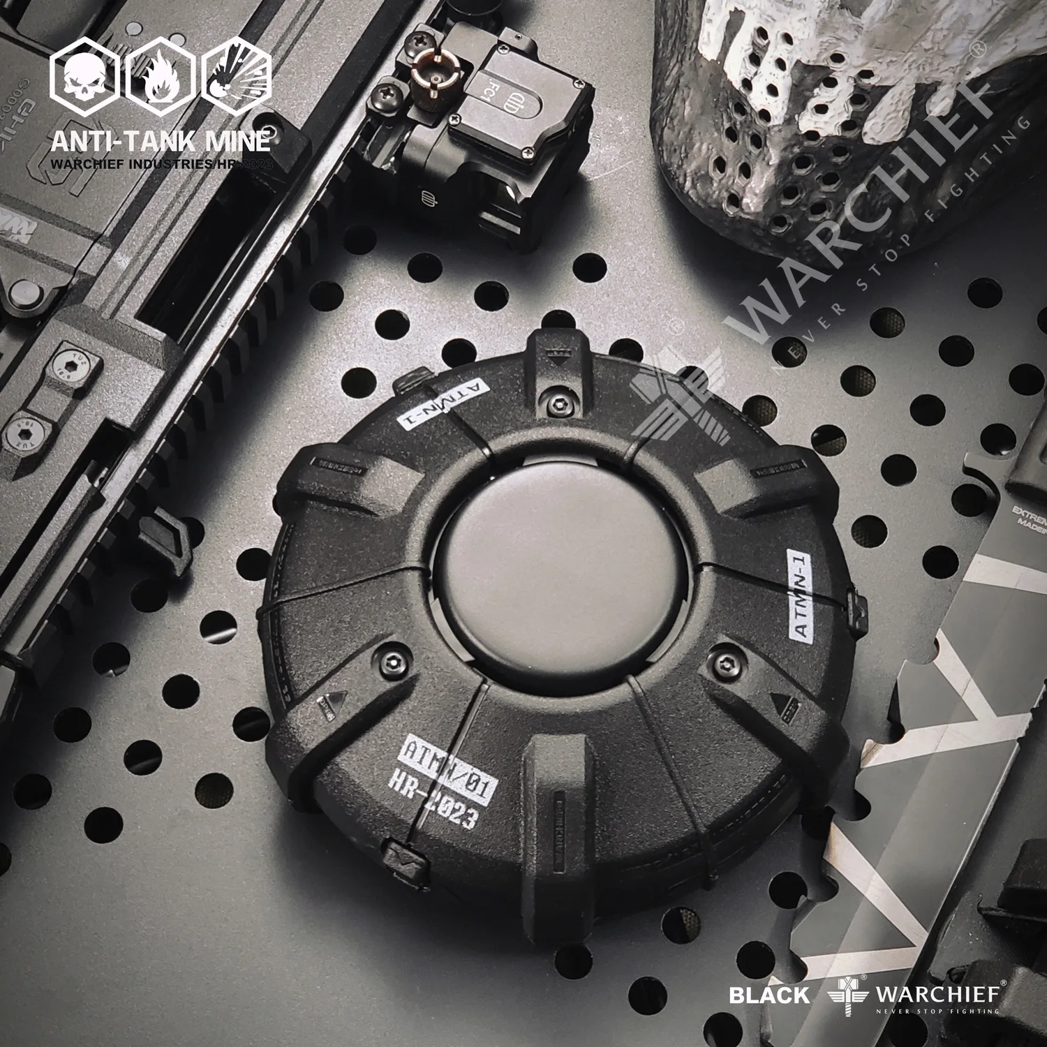 Caja repelente de mosquitos para acampar al aire libre, bandeja repelente de mosquitos, soporte táctico para campamento de campo - imagen 2